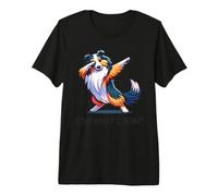 Dabbing Sheltie | Hago lo Que Quiero diseño de Perro Pastor de Shetland Camiseta Premium