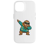 Dabbing Sloth Lazy Days For Kids Women Men Dab Pose Funny Carcasa para iPhone 14