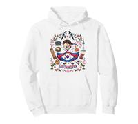 Dabbing Vestido de Bandera de niña de Corea del Sur Mugunghwa Pride Heritage Sudadera con Capucha