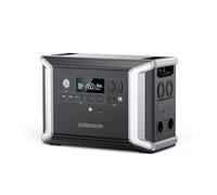Dabbsson DBS2300 Generador Solar Portatil Electrico - Estacion de Energia con Batería 2330Wh LiFePO4 Semi-Solid State EV Ampliable 8330Wh - 2200W CA (3000W P-Boost) - Ideal para Camping y Emergencias