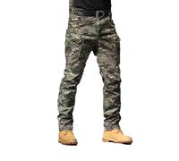 DabinFa Flexcamo - Tactical Waterproof Pants，Texwix Tactical Pants,Flex Camo Cargo Pants for Men (C Camouflage,L)