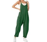DabinFa Mono de maternidad, mono de embarazo, mono de gran tamaño S embarazo para mujer, mono de gran tamaño - maternidad (Green,L)