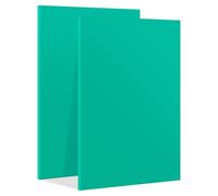 dabinzhijia 2 Piezas Placas de Linóleo A4 en Goma Flexible, Placas de Linóleo Verde para Grabado, Placas de Escultura de Goma para DIY, Impresión en Relieve y Sellos de Goma (Style 2)