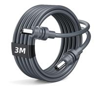 daboot Starlink - Cable de alimentación mini CC a CC de 16 AWG, cable de carga impermeable para exteriores, para antena parabólica Starlink Mini (3 m)