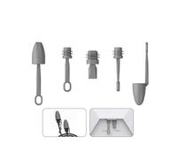 daboot Tapas protectoras de silicona para Starlink Mini - Juego de 5 tapones para cables, cubiertas de puerto de alimentación y tapa RJ45, accesorios impermeables y a prueba de polvo