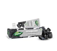 Dabur Dentífrico de carbón blanqueador dental 100 ml con pimienta negra orgánica y jengibre