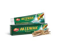 Dabur Miswak - Pasta dental blanqueadora a base de hierbas, 100 g, para dientes fuertes y sonrisas más brillantes, cuidado bucal natural enriquecido con extracto puro de Miswak