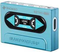 FiiO Snowsky Retro Nano Bluetooth USB DAC AMP con LDAC, aptX Adaptive, aptX LL (3.5 mm desequilibrada y Salida equilibrada de 4.4 mm) (Azul)