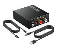 Dac Convertidor Digital a Analógico Hifi Zen Mqa Dac Usb Adaptador Fx Audio óptico Toslink Coaxial RCA L/r Digital Rme Soporte Pcm/lpcm Para HDTV Ps3 Ps4 Xbox HDTV DVD Blu-ray Amplificador Av