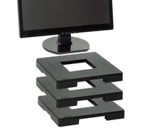 DAC MP-106-BLK Monitor Riser Block Black