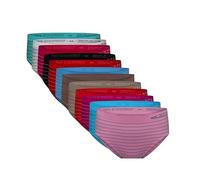 Dacada 2005 Bragas niña Rayas Multicolor Licra Tallas 2-4, 6-8, 10-12, 14-16 (6-8 Años)