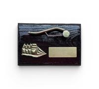 Dacada 2005 Metopa del Buque Escuela Juan Sebastián de Elcano - Placa Conmemorativa Naval Decorativa, Regalo Institucional, Coleccionismo Militar y Naval