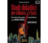 Dacco' Filippo - Studi Didattici Per Chitarra Jazz (Con DVD Rom)