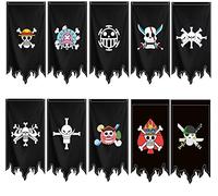 DACHENG One OP Piece gift collection - bandera cosplay One OP Piece Piratas de Barbanegra 49X27.5 inch
