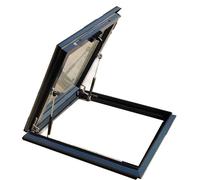 Dachfenster - Escotilla de salida de emergencia para solares, fácil de instalar, soluciones de ventilación para sótano, ventanas, transmisión de luz óptima, perfecta para mejoras del hogar
