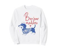 Dachshund Bonjour Madame French Style Sudadera