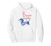 Dachshund Bonjour Madame French Style Sudadera con Capucha