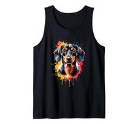 Dachshund Dachshund Dachshund Teckel Camiseta sin Mangas