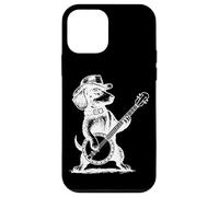 Dachshund-Dog Banjo Banjo-Player, Country-Música Banjo Carcasa para iPhone 12 Mini