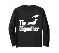 Dachshund Dog Mom The Dogmother Funny Dogs Lovers Manga Larga