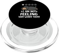 Dachshund Dog Sleep I Am Not Feeling Funny Puppy Dogs Lovers PopSockets PopGrip para MagSafe