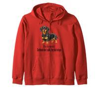 Dachshund Dogs Don't Cuddle They Take Hostages - Diseño Divertido Sudadera con Capucha