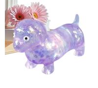 Dachshund Fidget Toy - Dog Stress Toy, Sensory Squeeze with Calming Effect, Novelty Toys, Relaxation Tool, Squishy Plush for Stress Relief and Focus Boost Study Work or Leisure at Home Living Room