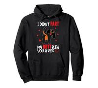 Dachshund I Didn’t Fart My Butt Blew You A Kiss Funny Dog Sudadera con Capucha