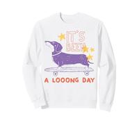 Dachshund It's Been A Looong Day Stars Sudadera