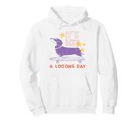 Dachshund It's Been A Looong Day Stars Sudadera con Capucha