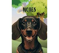 Dachshund Lined Notebook - Dog Lovers - The Pet Collection - Gift for Men Women Children - Cute Teckel Ruled Notebook Journal Diaries 6x9, 120 pages
