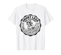 Dachshund Lover Piernas Cortas Gran Actitud Divertido Perro Doxie Camiseta gráfica económica