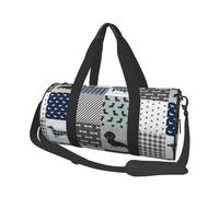 Dachshund Mascota Raza de Perro Silueta Negro y Fuego, Bolsa de Viaje de Gran Capacidad, Bolso Redondo, Bolsa de Viaje Deportiva, Bolsa de Mano, Bolsa de Fitness