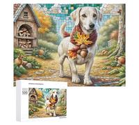 Dachshund Miniatura Rompecabezas Imposible,desafío para Adultos Mascota Bonita Juego Educativo 500 Piezas Obra De Arte De Juego De para Adultos Y Niños 500 PCS