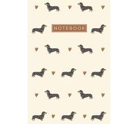 Dachshund Notebook: Cute Aesthetic Lined Journal for Dachshund Dog Lovers