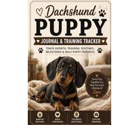 Dachshund Puppy Journal & Training Tracker: Track Growth, Training, Routines, Milestones & Daily Puppy Progress: Dachshund Puppy Log Book - Monitor ... Socialization, Vet Visits & Puppy Memories