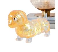 Dachshund Stress Toy - Glitter Dog Sensory Squeeze Fidget | Novelty Relaxation Toy For Kids and Teens, Office Workers Students with Study Break, Dog Party Favor