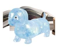 Dachshund Stress Toy | Glitter Dog Sensory Squeeze Fidget | Novelty Relaxation Toy | For Kids Teens Young Adults Office Workers Students Study Break Birthday Holiday Party Favor Home
