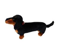 Dachshund Stuffed Animal - Dog Plush Hugging Toy, Soft Cuddly Comfort Doll, Adorable Companion Stuffed Figure| Plush Companion For Kids Adults Nursery Home Desk Sofa Bed Playroom Car
