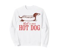 Dachshund That's One Hot Dog Fun Art Sudadera