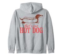 Dachshund That's One Hot Dog Fun Art Sudadera con Capucha