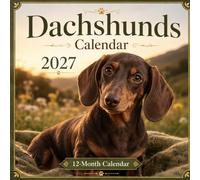 Dachshunds 2027 Calendar: 12 Months of Cute Dachshund Dogs and Charming Puppy Photography