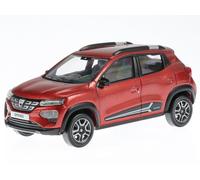 Dacia Spring Comfort 2022 rojo Goji red modelo de coche 509061 Norev 1:43