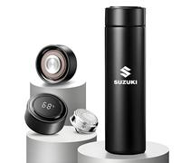 DACINHFB Botella Termo Inteligente para Suzuki Equator Crew Cab Long Bed 2008-2012, 500ml Taza de Viaje de Acero Inoxidable Termo Café Ideal para Coche, Oficina y Deporte