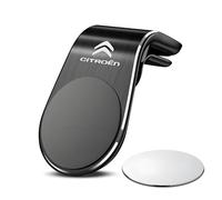 DACINHFB Soporte Móvil Coche Magnético para Citroen Ami Electric 2020-2025, Imán Potente N38 Sujeción Estable en Rejilla de Aire Accesorios Elegante y Compacto,Black