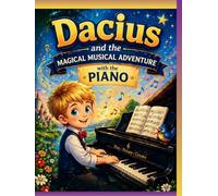 Dacius and the Magical Musical Adventure with the Piano: Music Notebook for Kids - Draw, Practice and Create Your Own Songs