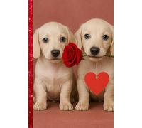 Dackelliebe zum Valentinstag: Notizbuch mit süßem Dackelmotiv - das perfekte Geschenk für Hundeliebhaber