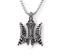 DACKLOONG Collar con colgante de ancla vikinga, amuleto nórdico para hombre