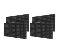 Daconovo 24 Piezas Serie 30X30X5CM Aislamiento De Sonido De Algodón Aislamiento De Sonido Para Espuma De Aislamiento De Teléfono Pieza De Grabación De Piano