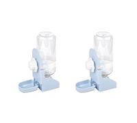 Daconovo 2X 500ML Mascota Loros Pájaros Bebedero Conejo Bebedero de Agua Cuenco Perro Jaula Colgante Dispositivo Dispensador de Agua